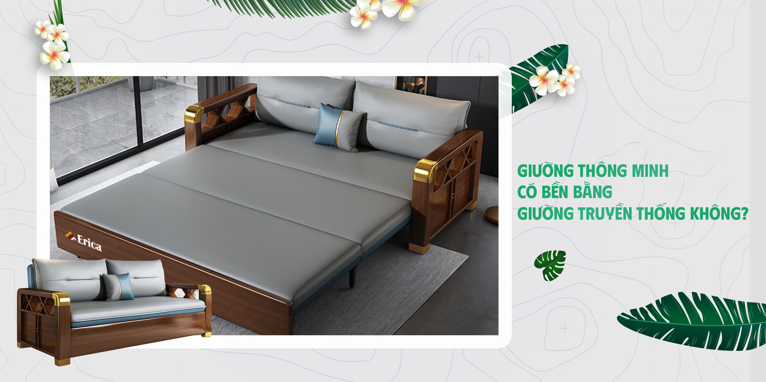 GIƯỜNG THÔNG MINH CÓ BỀN BẰNG GIƯỜNG TRUYỀN THỐNG KHÔNG?